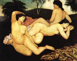 After the Bath, Emile Bernard